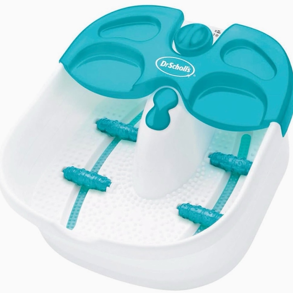Dr. Scholl's Blue and White Foot Spa